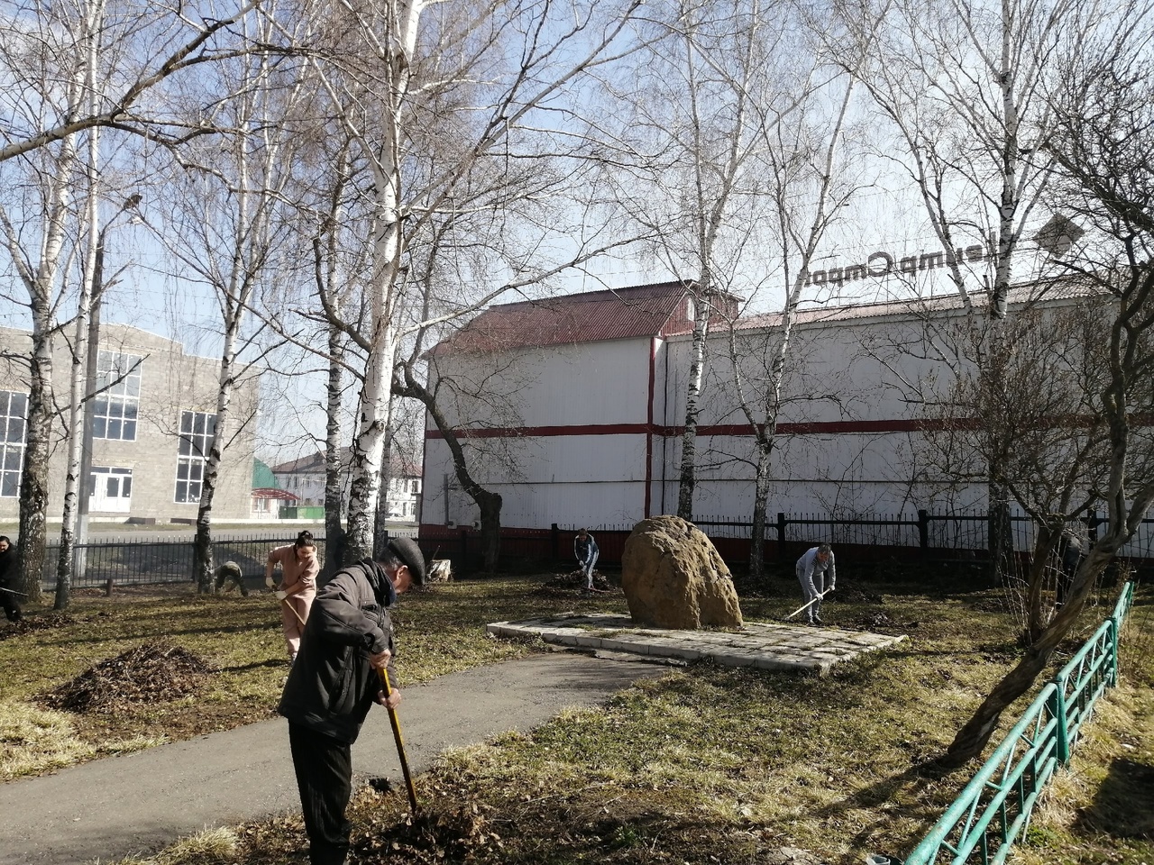 Всероссийский субботник провели в Тургеневском городском поселении..